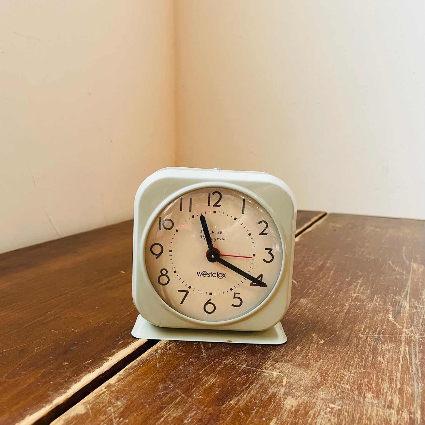 WestClock Analog Metal Alarm Clock- Vintage