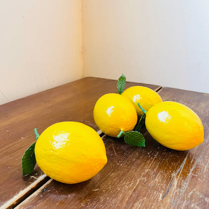 Painted Metal Lemon
