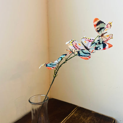 Multicolored Butterfly Spray