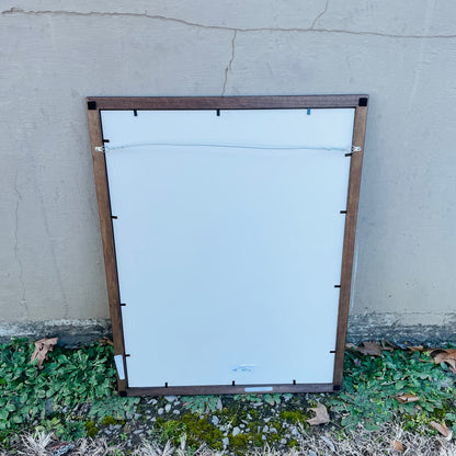 Kitchen Preserve Butter Yellow Border Framed Print