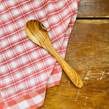 Handcrafted Olive Wood Food Spoon 10"