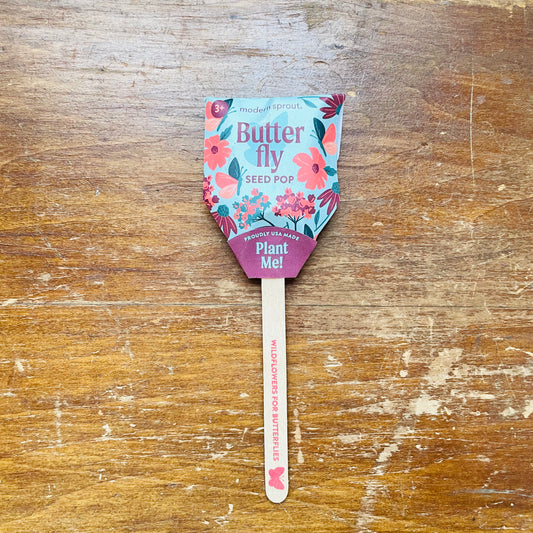 Pollinator Seed Pop: Butterfly