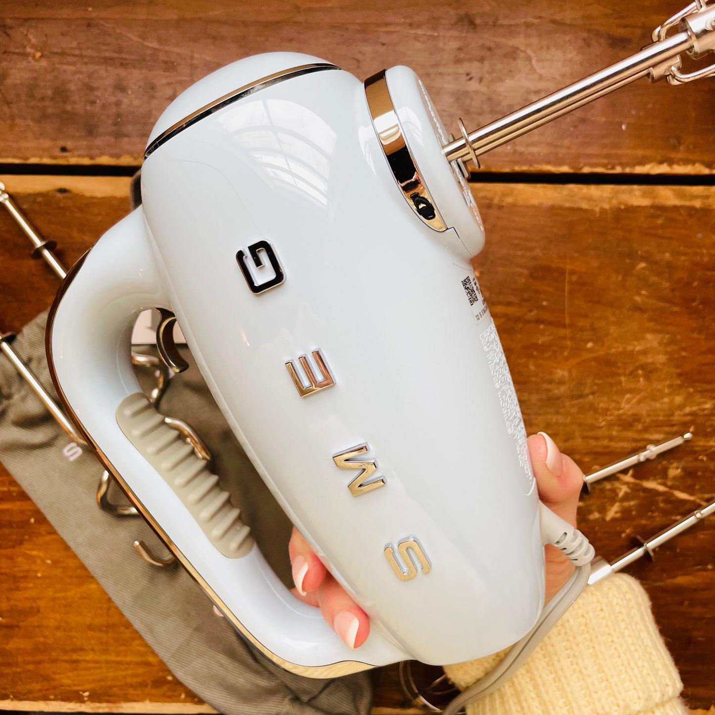 SMEG Pastel Blue Electric Hand Mixer