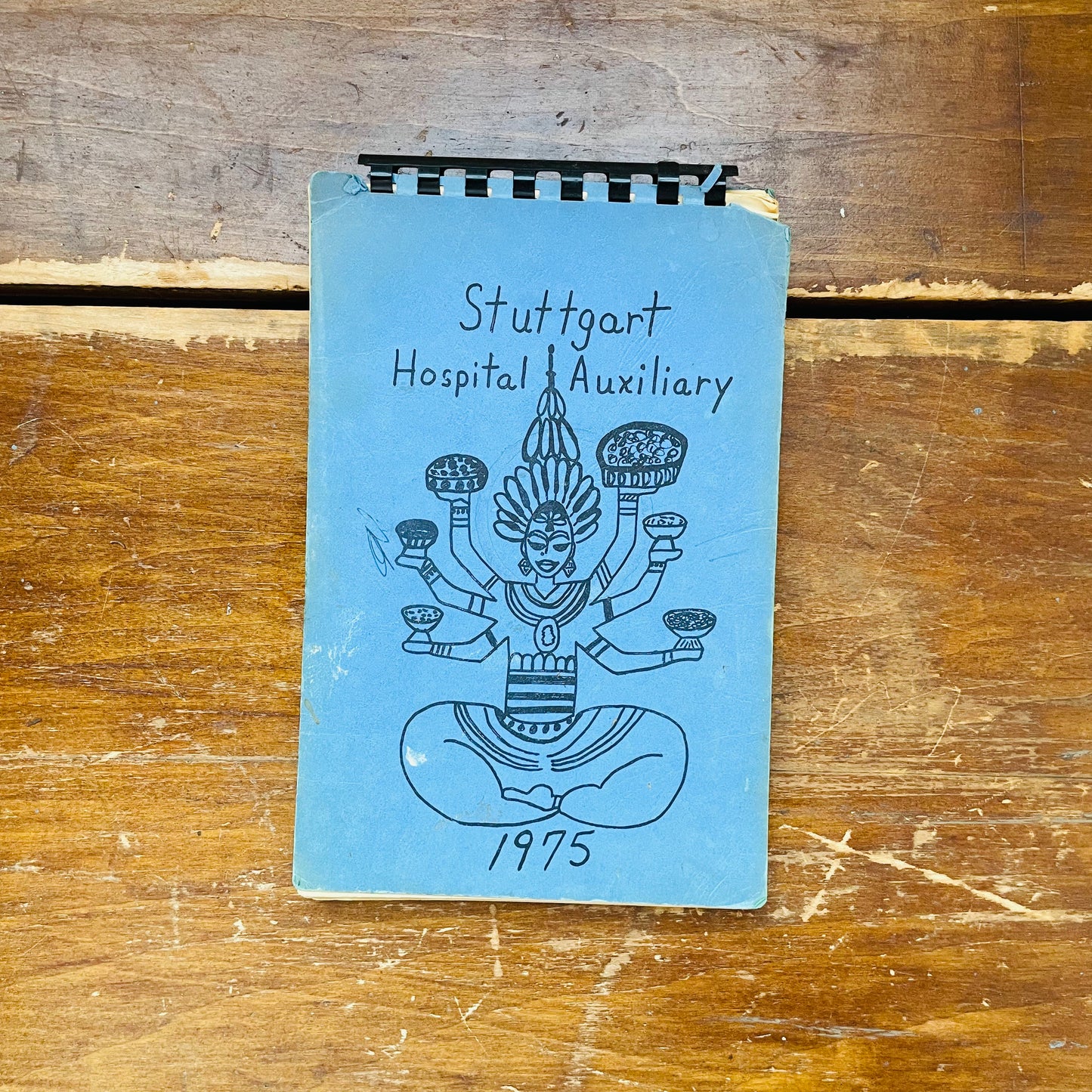 Stuttgart Hospital Auxiliary 1975 Cookbook- Vintage