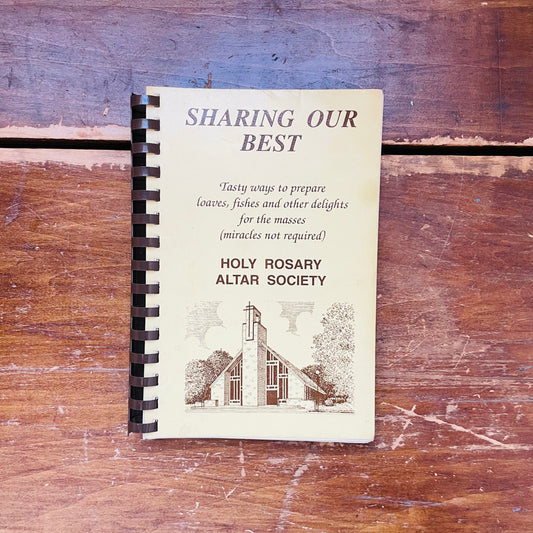 Holy Rosary Altar Society Cookbook- Vintage