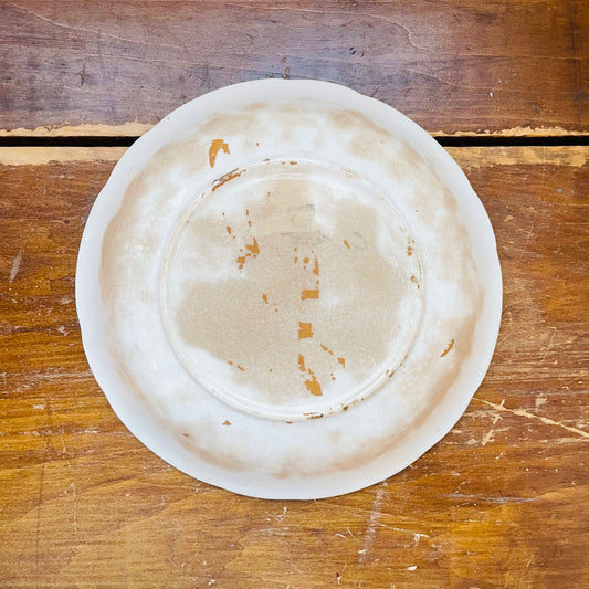 Pink & Yellow Floral Rose China Bowl- Vintage