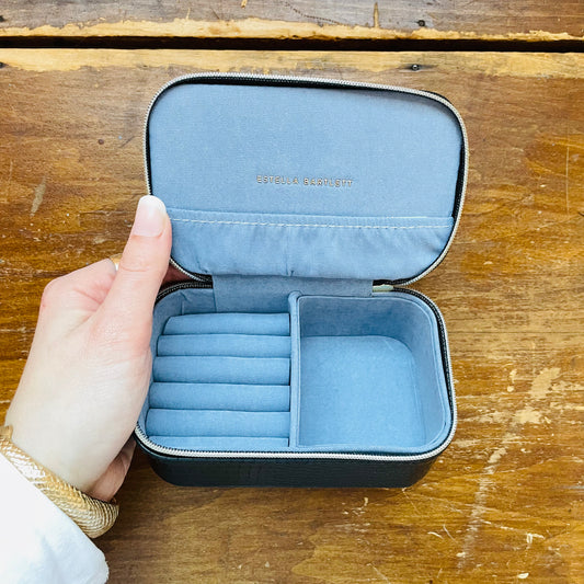 Estella Bartlett Mini Embossed Croc Jewelry Box