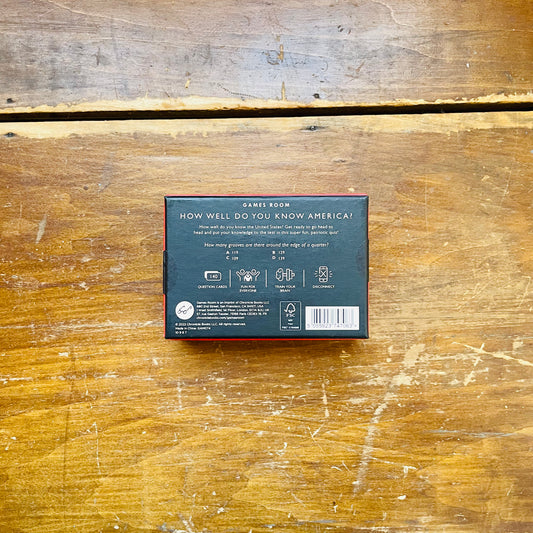 How Well Do You Know America Trivia Card Game