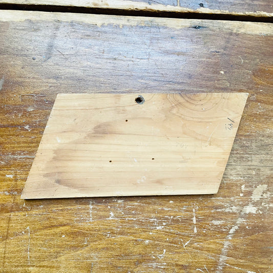 "Old Fishermen Never Die" Sign- Vintage