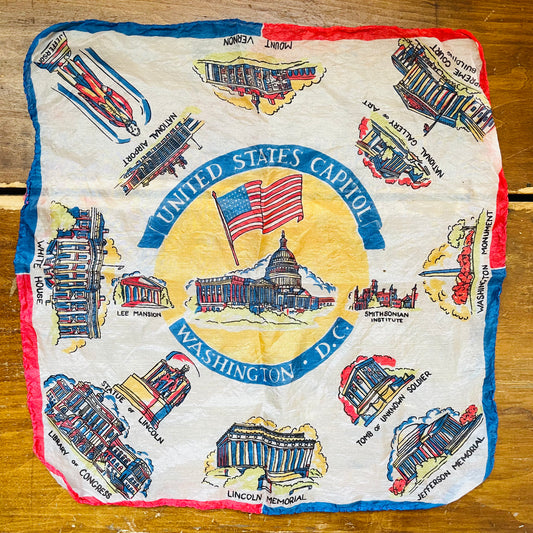 DC Scarf- Vintage