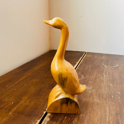 Cherokee Wood Carved Goose- Vintage