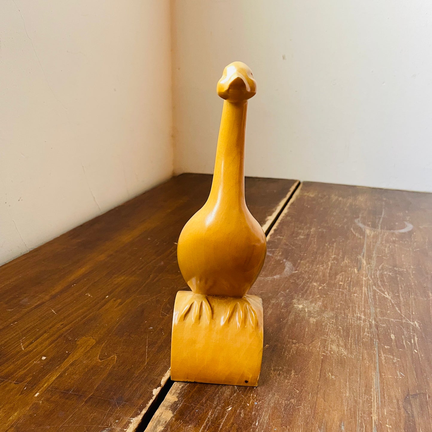 Cherokee Wood Carved Goose- Vintage