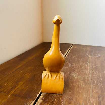 Cherokee Wood Carved Goose- Vintage
