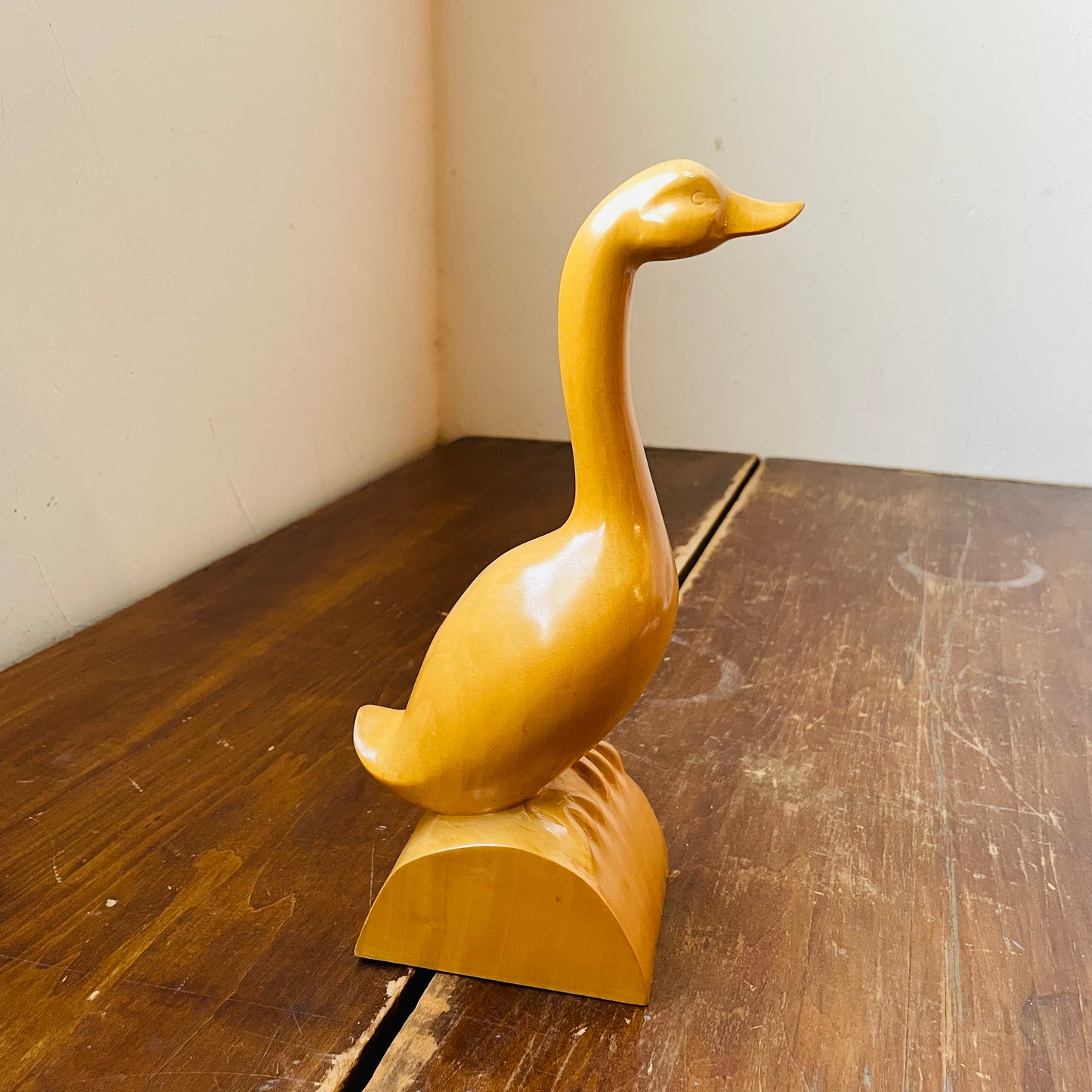 Cherokee Wood Carved Goose- Vintage