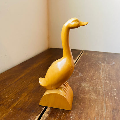 Cherokee Wood Carved Goose- Vintage