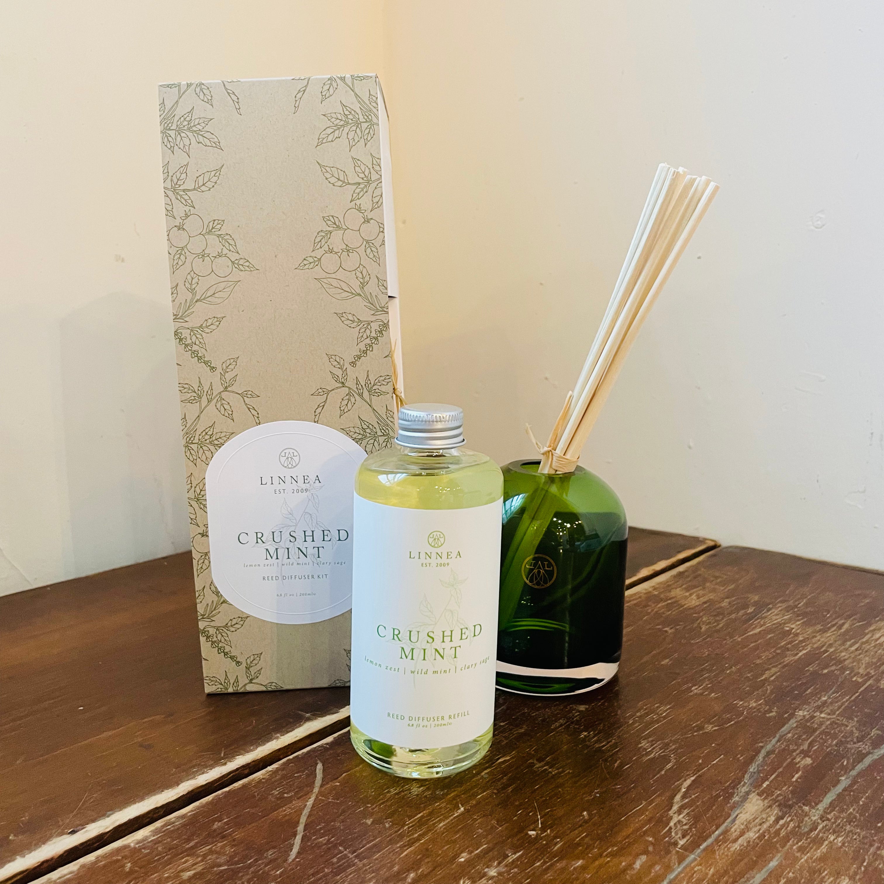 Crushed Mint Reed Diffuser – Sugartown Mercantile