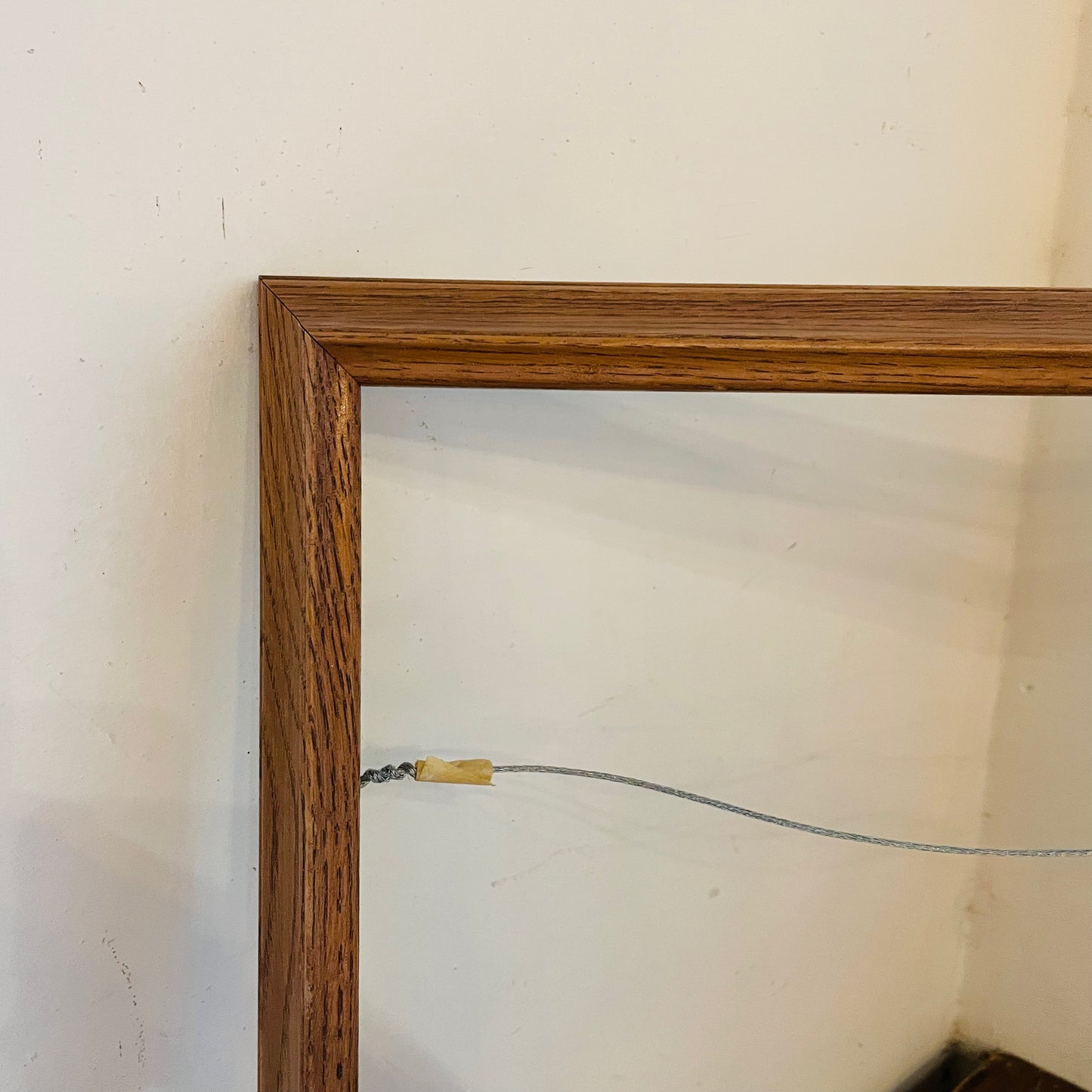 Simple Oak Frame- Vintage