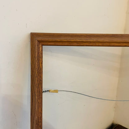 Simple Oak Frame- Vintage