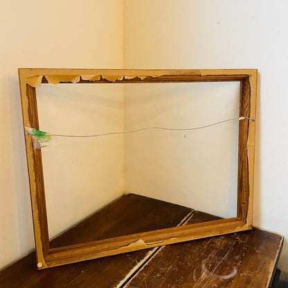 Simple Oak Frame- Vintage