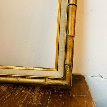 Faux Bamboo 16" x 20" Frame- Vintage