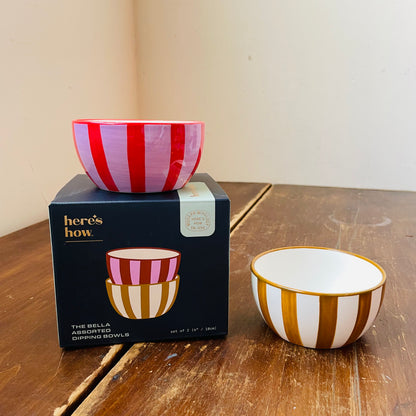 The Warmtone Bella Set of Dipping Bowls