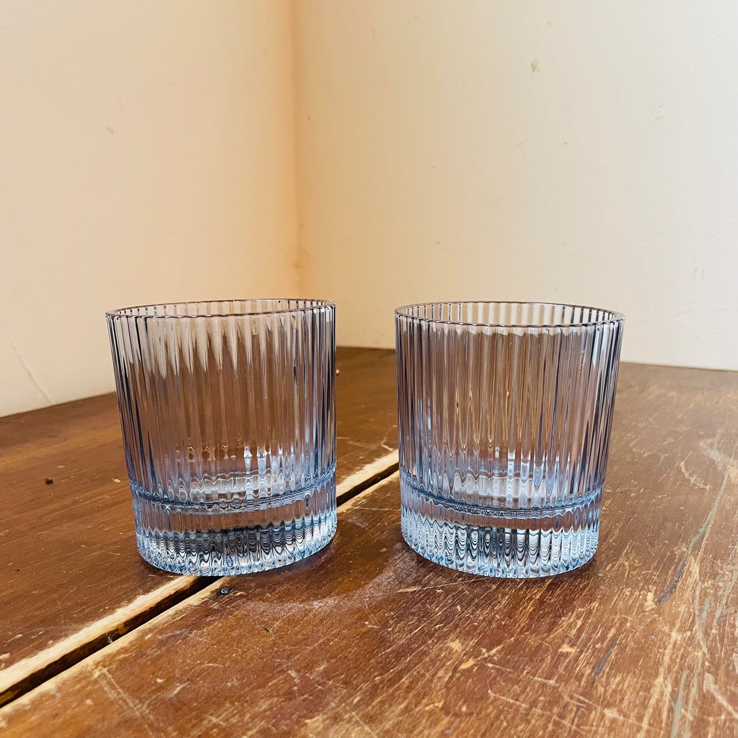 The Blue Scout Lowball Glasses