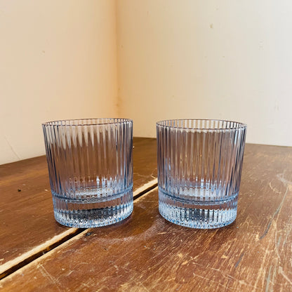 The Blue Scout Lowball Glasses