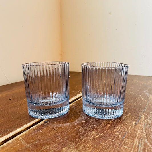 The Blue Scout Lowball Glasses