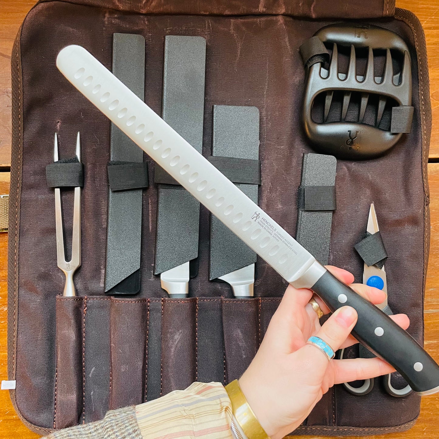 Henckels 9-piece Barbecue Carving Tool Set