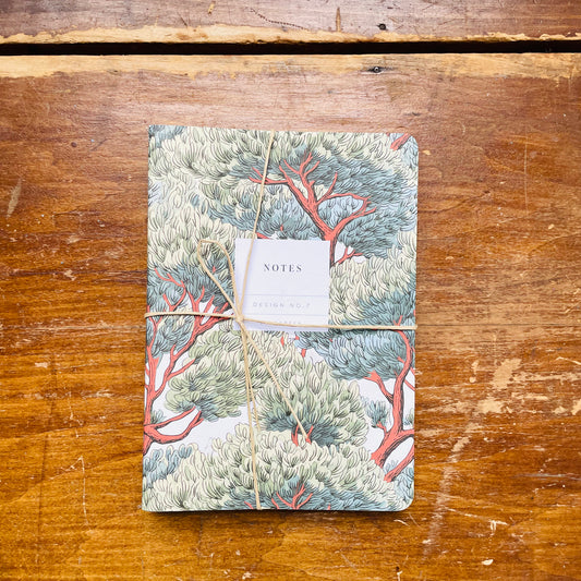 Evergreen Stitched Notebook Set of 3