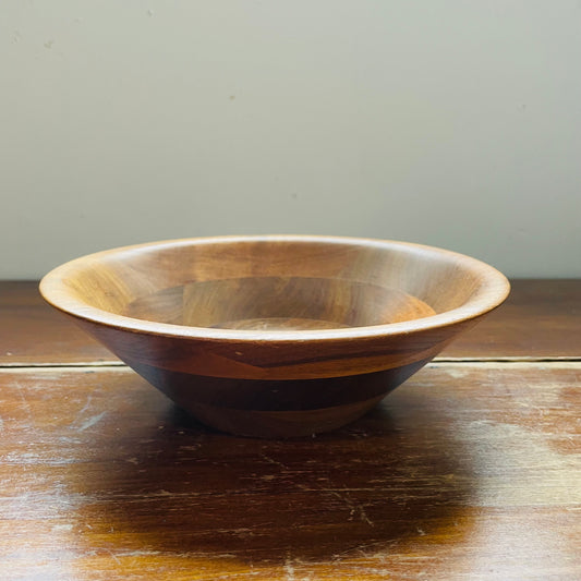 Wood Bowl- Vintage