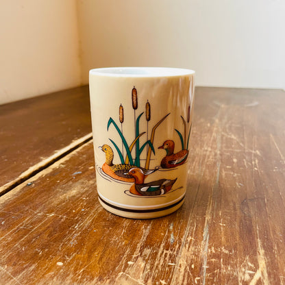 Andre Richard Wood Duck Toothbrush Cup- Vintage