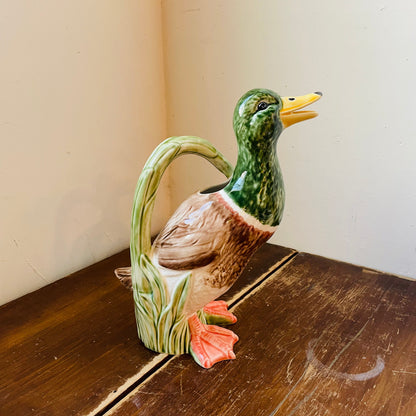 Bordallo Pinheiro Duck Pitcher