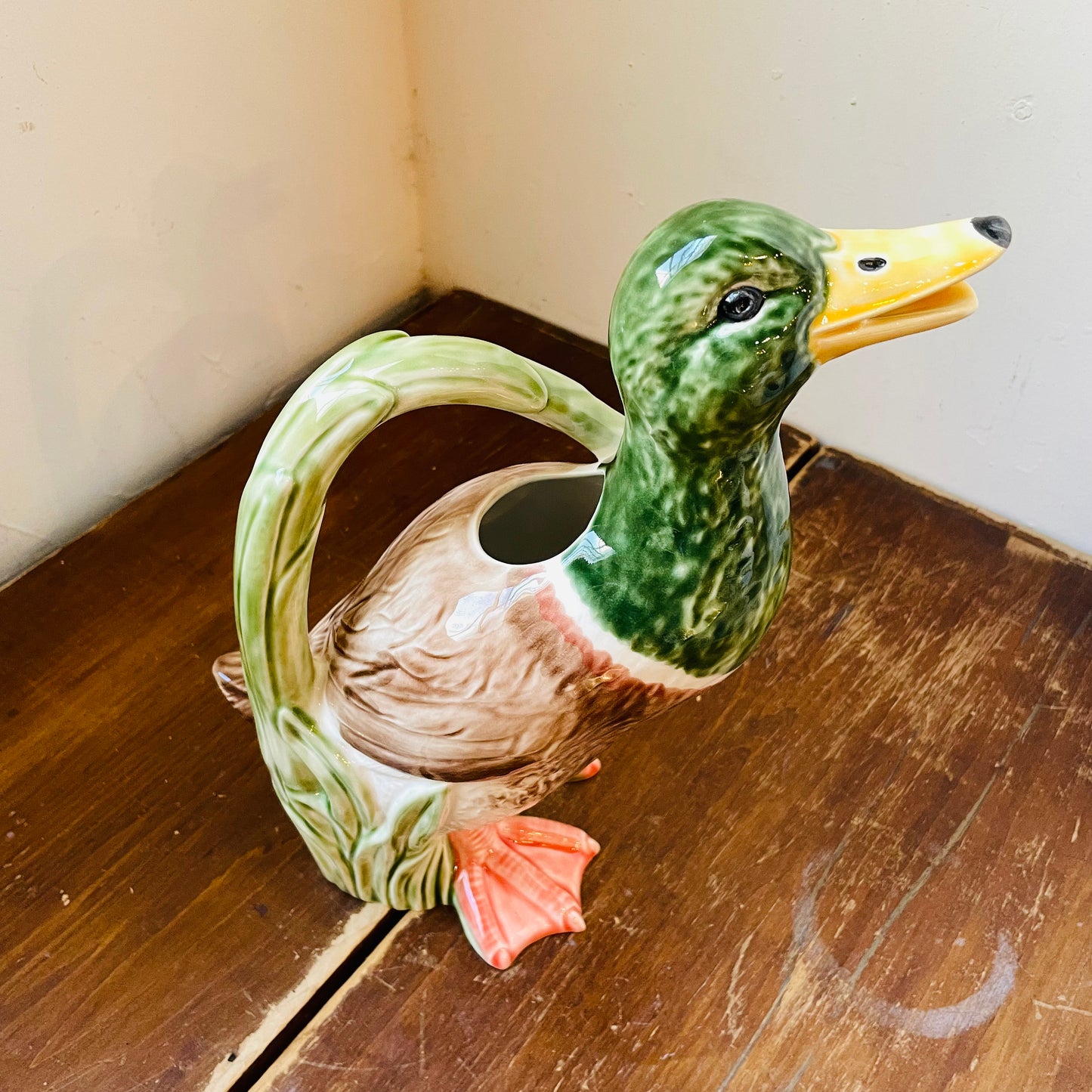 Bordallo Pinheiro Duck Pitcher
