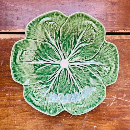 Bordallo Pinheiro Cabbage Dinner Plate