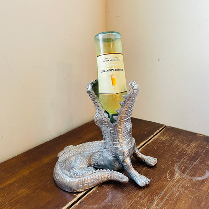 Alligator Wine Bottle Holder
