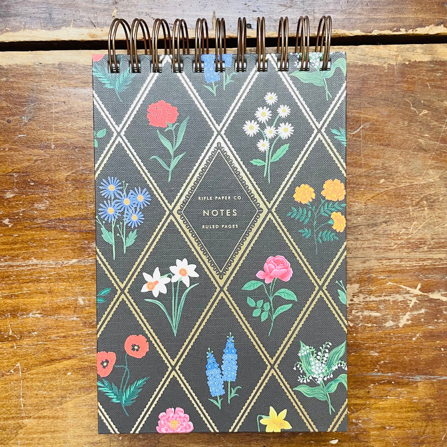 Rahil Notepad Desktop Garden Study Desktop Spiral Notepad – Sugartown Mercantile