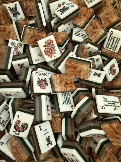Cypress Forrest Mahjong Tiles