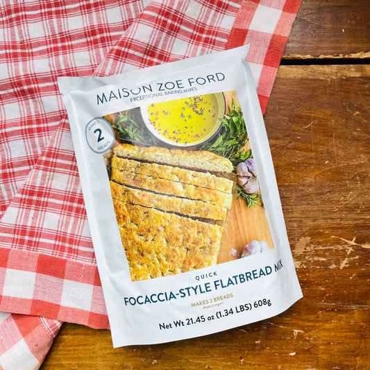 Quick Focaccia Flatbread Mix: Maison Zoe Ford