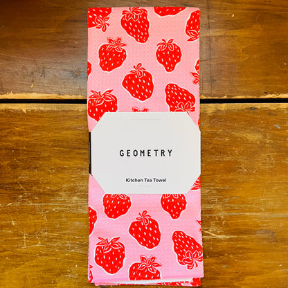 Strawberry Fields Tea Towel
