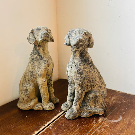 Weathered Stone Styled Dog
