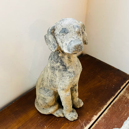 Weathered Stone Styled Dog
