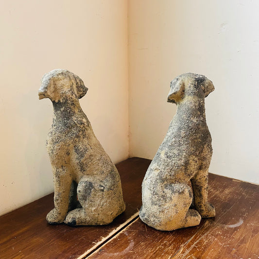 Weathered Stone Styled Dog