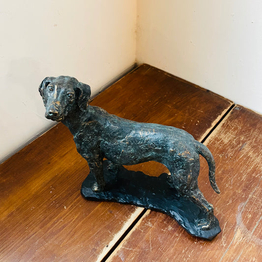 Patina Standing Hunting Dog