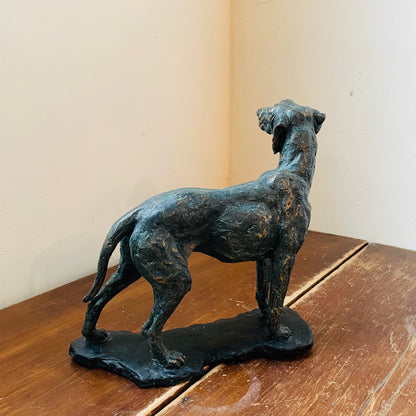 Patina Standing Hunting Dog