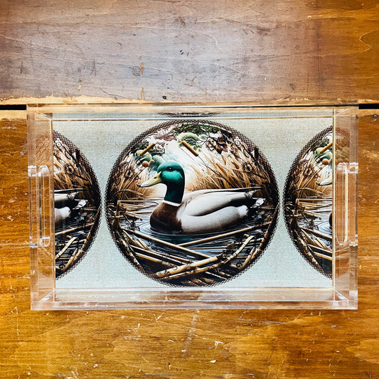 Woodland Mallard Duck Vanity Tray