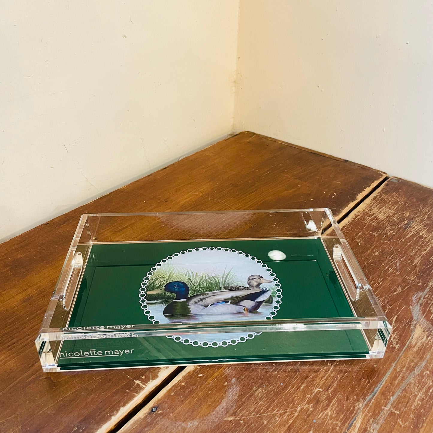 English Duck Pond Vanity Tray