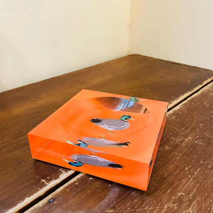 Duck Duck Muscovy Orange Candy Dish