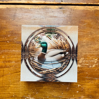 Woodland Mallard Duck Candy Dish