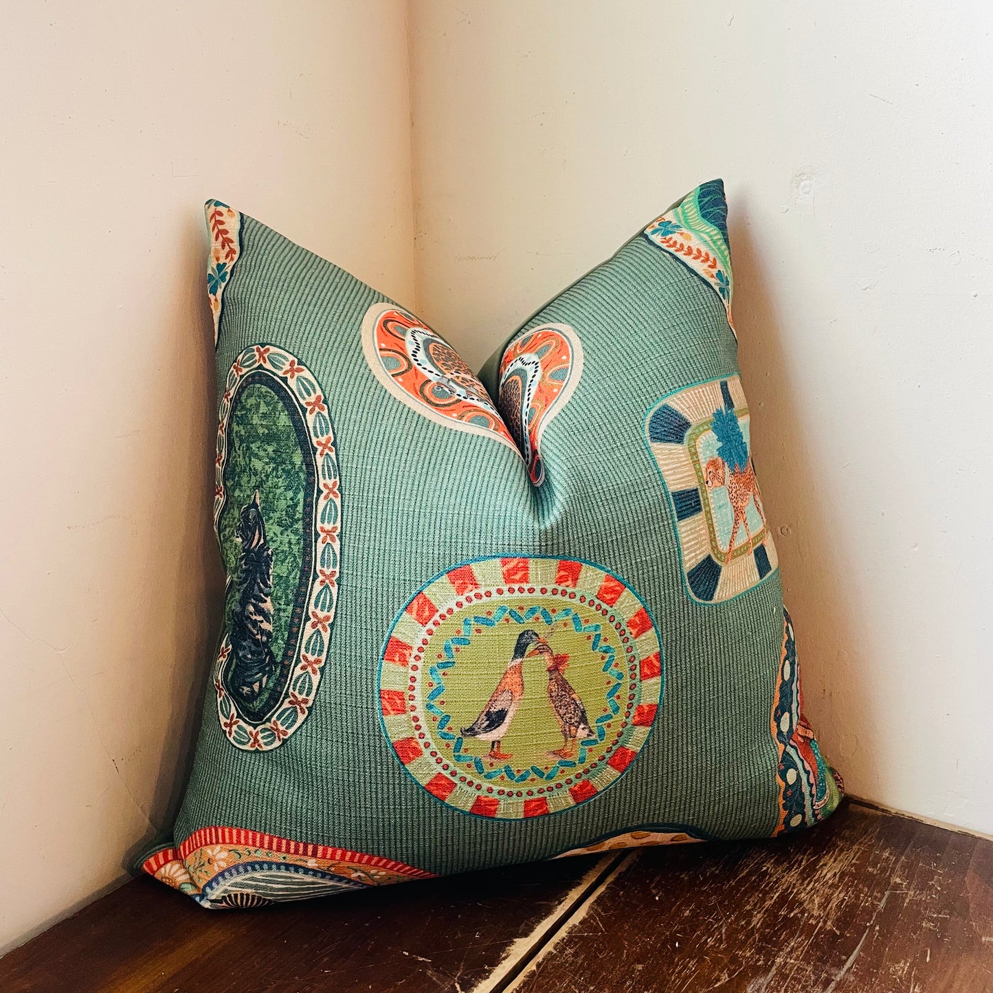 Maison Fauna Feather Down 24x24 Pillow